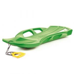 Luge de neige Grande double Prosperplast Snow Train en plastique Bobsleigh pour enfants couleur vert ISBST-361C