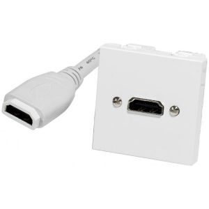 Image de Plastron 45x45 HDMI femelle