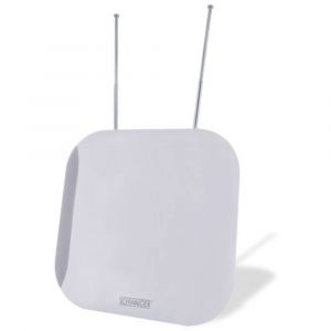 Image de Schwaiger Antenne plate DVB-T/T2 active ZA100 pour lintérieur Amplification=36 dB blanc