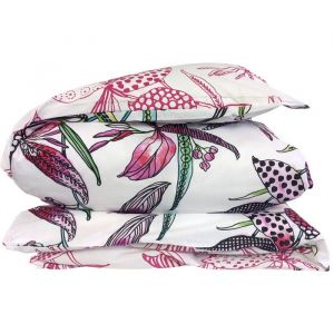 Linnea Housse de couette coton p&eacute;n&eacute;lope 200x200 cm