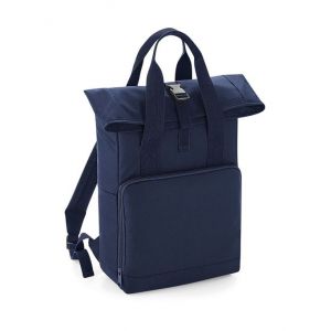 Image de Sac À Dos Urbain Rolltop Et Poignées 14 Litres Bg118 Bleu Marine Neuf