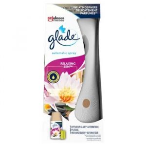 Glade PACK DE 4 DESIGN AUTOMATIC SPRAY DIFFUSEUR RELAXING ZEN 1DIFF + 1RECH 269 ML