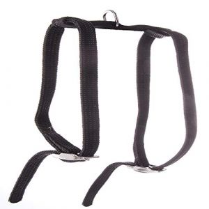 Martin Sellier Martin-Sellier - Harnais pour chat - nylon uni noir