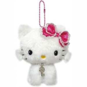 Sanrio Charmmy Kitty Plush Toy Bag Charm H107mmxW71mmxD52mm