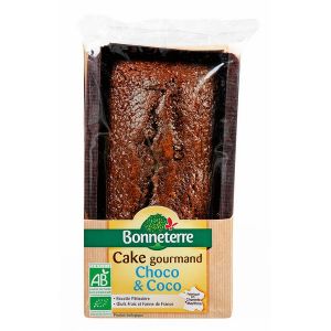 Image de Bonneterre Cake Gourmand Choco & Coco 250g