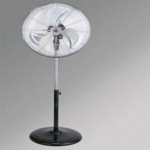 Grupo fm Ventilateur sur Pied FP45 90W Gris Métal
