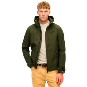 Superdry Veste Soft Shell Trekker Homme Kaki