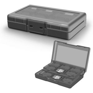 Eryi-: Boite De Rangement Compatible Avec 24 Cartes De Jeux Sur Console Nintendo Switch
