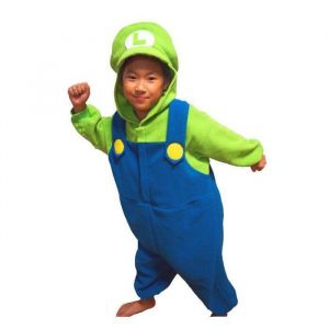 Wtt Costume Kigurumi - Nintendo - Luigi Enfant