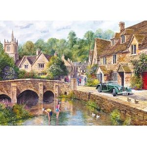 Image de Gibsons Puzzle Le village de Castle Combe1000 pièces