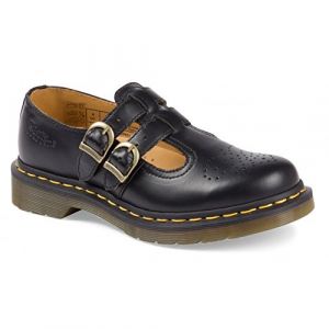 Dr. Martens Dr.Martens Womens 8065 Mary Jane Leather Shoes, Black, 36 EU