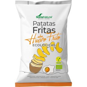 Soria Natural Patatas Fritas Sabor a Huevo Frito Bio 125g