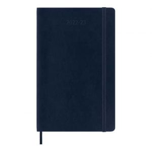 Image de Moleskine Agenda scolaire 2022-2023 Semainier format de poche Souple Bleu