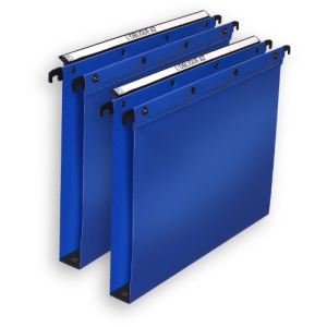 L'Oblique AZ Paquet de 10 dossiers suspendus Fun 330 pour tiroir (fond : 30 mm)