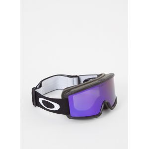 Oakley Masque de ski Target Line S Violet Iridium OO7122 Noir - Couleur Noir - Taille Taille unique