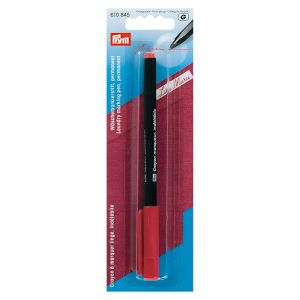 Prym Stylo à marquer rechargeable Fuchsia + 2 mines blanches