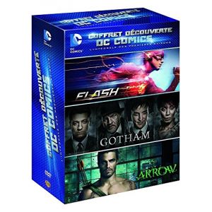 Coffret découverte DC Comics - Saison 1 : Flash + Gotham + Arrow