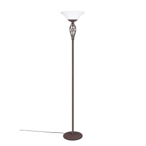 Boutica-design Lampadaire Rustica Rouille 2x60W E27