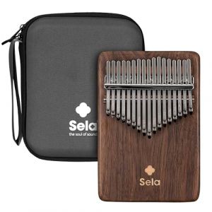 Sela Kalimba 17 Black Walnut Solid Kalimba