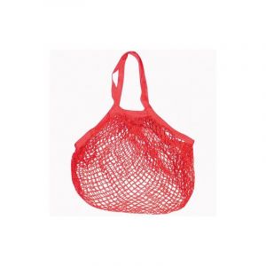 SIDEBAG FILET COTON ROUGE 40x40 CM