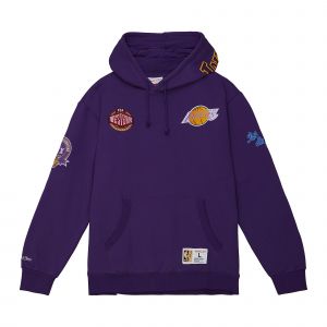 Mitchell & ness Sweat &agrave; capuche Los Angeles Lakers Hometown Fleece