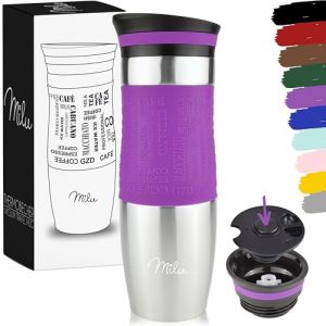 Image de Mug Isotherme Etanche 370ml 450ml I Thermos I Tasse pour café et thé à emporter