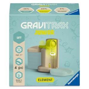 Ravensburger El&eacute;ment de circuit - GraviTrax Junior Element Lift (24588) - &eacute;l&eacute;vateur de bille - 2 &eacute;l&eacute;ments - d&egrave;s 3 ans