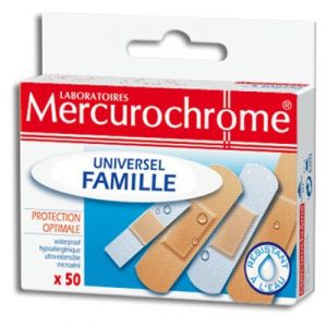 Image de Mercurochrome Pansements famille - Boite de 50