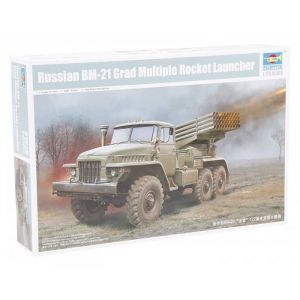 Trumpeter Maquette militaire - Russe BM-21 Grad Rocket Multiple Launcher- 1/35 -