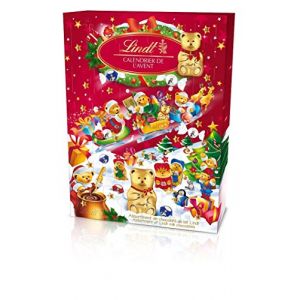 Lindt Calendrier de l'Avent Ours Chocolat Noël - 172g