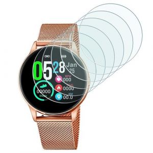Karylax [Pack x6] Protection Écran Verre Flexible pour AKUMAKA Montre Connectée 1.39 pouces