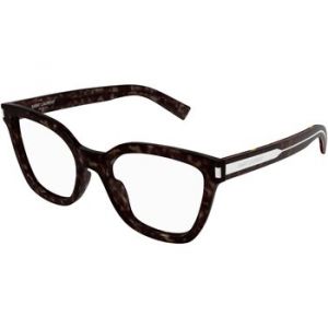 Saint laurent Femme SL 748 002 Cadres Vista Acétate Havane Transparent Cat Eye
