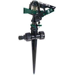 Arroseur circulaire t&ecirc;te plastique sur pic - P. OUTILLAGE