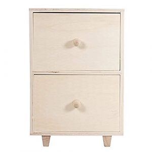 Rayher Commode en bois sur pied 24cm Beige