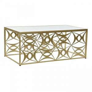 Image de Table Basse DKD Home Decor Miroir Métal (110 x 60 x 46 cm)