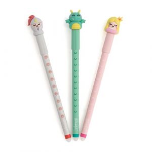 Mr. Wonderful Mr.Wonderful - Set de 3 stylos effaçables pour écrire des histoires mémorables