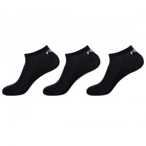 FILA Pack de 3 paires chaussettes noir homme 39 42