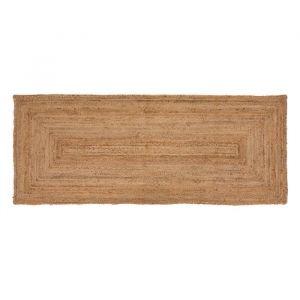 Atmosphera Tapis de couloir 80x200 cm jute naturel - Beige
