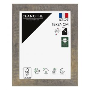 Ceanothe Cadre photo Alizée brun 18x24 cm - Brun