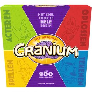 Goliath Funko Games - CRANIUM Original - Hilarisch Partyspel - Volwassenen en Kinderen vanaf 12 Jaar - 800 Uitdagingen Om met Familie of Vrienden Te Spelen - 20 Min - 4+ Spelers - Nederlandse Versie