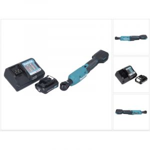Makita WR 100 DWA1 Visseuse &agrave; cliquet sans fil 12 V 47,5 Nm 1/4'' 3/8'' + 1x batterie 2,0 Ah + chargeur
