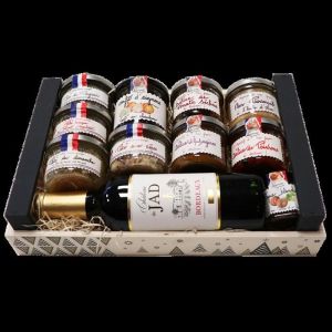 Lucien georgelin Coffret cadeau cagette Hugo 877g