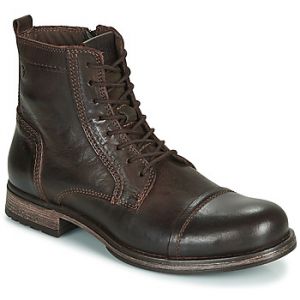 Jack & Jones Boots Jack Jones JFW RUSSEL LEATHER Marron - Taille 42