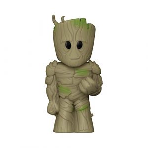 Funko Vinyl Soda: Marvel 3- Groot 2-1 Chance sur 6 D'avoir Une Variante Rare Chase - Figurine en Vinyle &agrave; Collectionner - Id&eacute;e de Cadeau - Produits Officiels - Jouets pour Les Enfants et Adultes