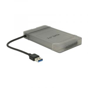 Image de Delock Convertisseur USB 3.2, prise USB-A > SATA 22 broches