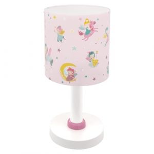 Dalber Lampe de chevet ou de table enfant Fairy Dreams Fées, 42491N, G4 - LED 4 W - Ampoule incluse