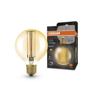 Osram Vintage 1906 E27 8,8 W LED G80 822 dim doré