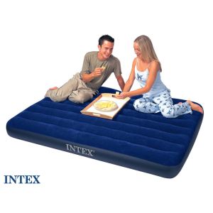 Image de Intex 68758 - Matelas gonflable Classic 2 places (137 x 191 x 22 cm)