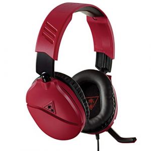 Turtle Beach Recon 70N Casque Gaming pour Nintendo Switch/PS4/Xbox One/PC, Rouge