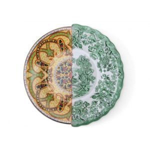 Seletti Assiette &agrave; dessert Hybrid Sravasti / &Oslash; 20 cm multicolore en c&eacute;ramique